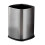 12L Rectangular Trash Can Lidless Living Room Kitchen Office Stainless Steel Dustbin Trash Can 2