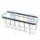 Stainless Steel Sponge Holder Suction Cup Sink Rack Kitchen Organizer for Sponge Brushes 1