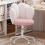 Joolihome Velvet Cat Paw Desk Chair, Height Adjustable 1