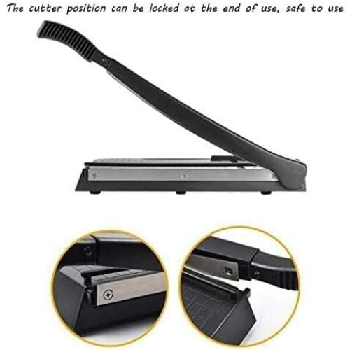 Stackable paper cutter, Multifunctional photo cutting knife, Robust office document storage, manual paper cutter, document shredder, accessories 1