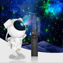 Adecuado para proyector de galaxia de astronauta, luz nocturna de cielo estrellado, proyector de estrellas