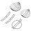 2 Tier Hammock Fruit Basket Iron Circular Wire Basket Vegetable Fruit Storage Desktop Holder-OEIN 2