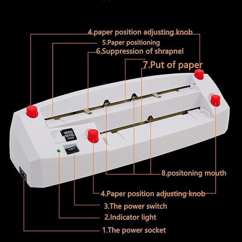 Stackable Paper Cutter Automatic Adjustable Business Card Cutter 300g 1