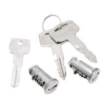 2x Slotcilinders Dwarsbalksloten Accessoire, Afneembaar, Dakdragersloten Dakdrager Dwarsbalken Slot