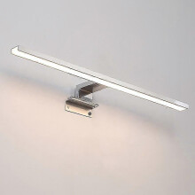 Lámpara de espejo de baño LED de 40 cm, 7 W, 700 lúmenes, 230 voltios, totalmente de aluminio, 3 en