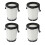 4PCS Vacuum Cleaner Filter Kit ABS 49 90 1950 Washable Reusable Filter Vacuum Cleaner Replacement Part 1