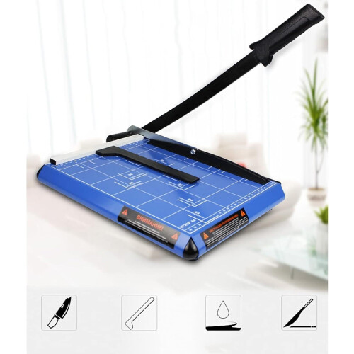 Stackable paper cutter A4, highperformance, grid paper, photo and craft machine, cutting length 12 sheets 1