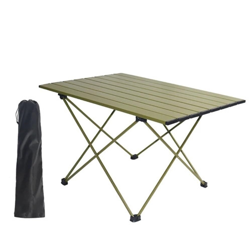 Ultralight, foldable camping table, portable for outdoor use, quick to fold, compact design, high weight capacity