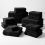 (2x Black) Extra Large Super Jumbo Bath Sheet Towel 100% Egyptian Cotton Bath Sheets 2