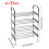 Living And Home (4 Tier) Floor Standing Shoe Rack Storage Shelf Organizer 8