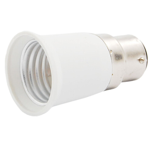 B22 auf E27 Licht Lampe Birne Sockel Adapter Konverter Neue