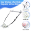 Car Rear Door Window Regulator without Motor for R 6