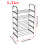 Living And Home (5 Tier) Floor Standing Shoe Rack Storage Shelf Organizer 8