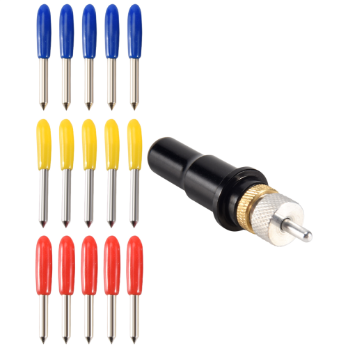 15pcs Blades + 1 Blade Holder for Cutting plotter plotter 1