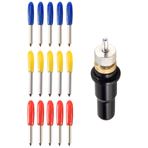 15pcs Blades + 1 Blade Holder for Cutting plotter plotter 2