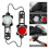 4 Pack USB Rechargeable Bike Light Set Front and Rear LED Light 6