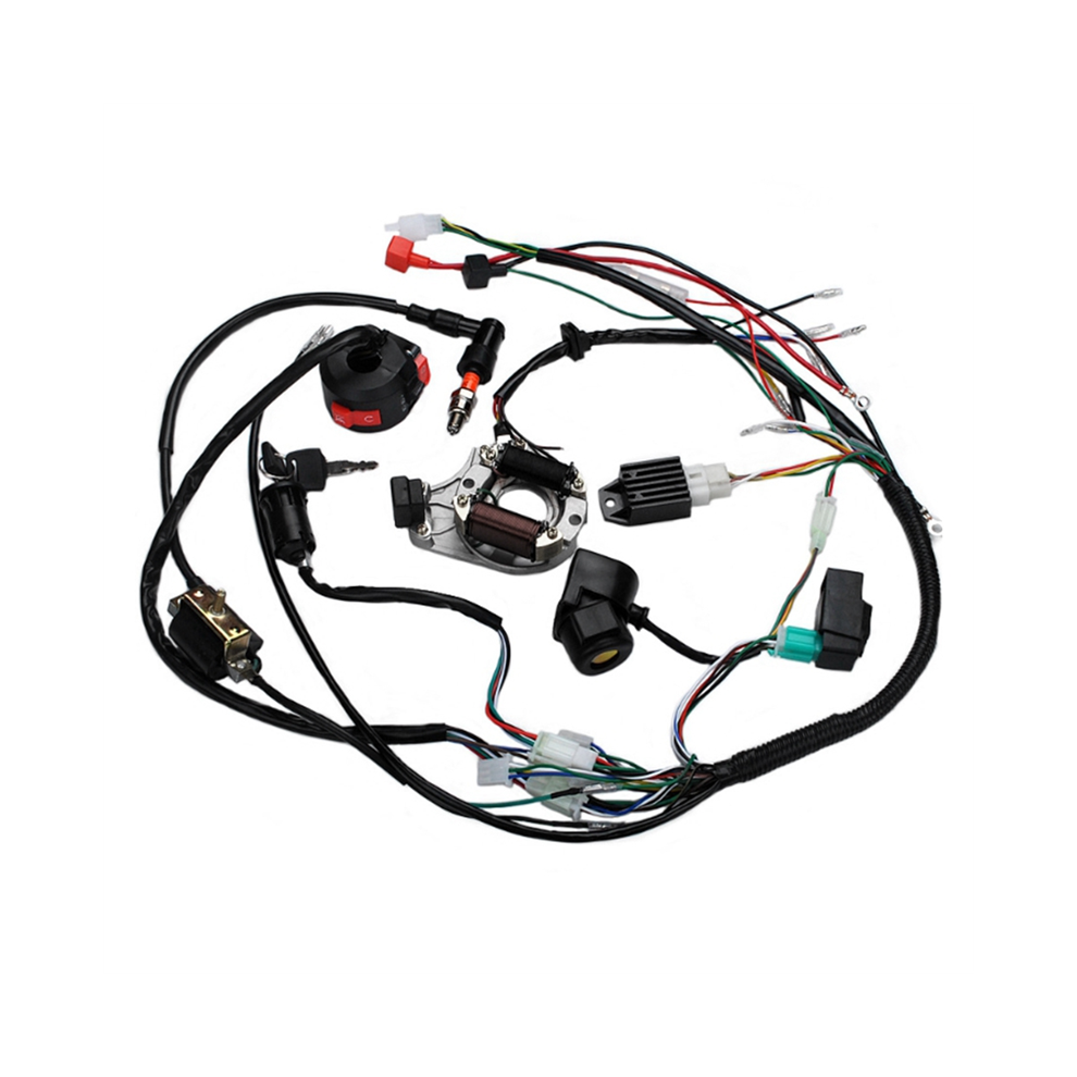 For Atv Quad Pit Bike 50 70 90 110 125Cc Wiring Harness Cdi Stator 4712107222822