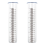 2 buc tub de schimb pentru pluviometru din plastic 1