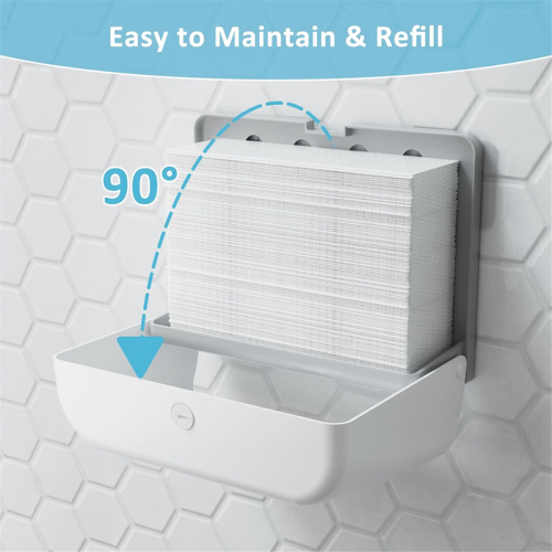 Commercial Paper Towel Dispenser Wall Mount with Key Pack 1