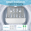 Commercial Paper Towel Dispenser Wall Mount with Key Pack 6