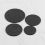4 Pcs Herd Kochfeld Gas Brenner Kappe 55mm 75mm 100mm Flache 4