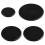 4 Pcs Herd Kochfeld Gas Brenner Kappe 55mm 75mm 100mm Flache 1