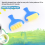 4er-Set Schwamm-Farbrollerpinsel DIY Kinder Malpinsel 7