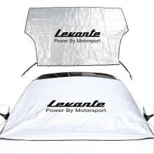 (PER Levante)con Copri-protezione anti-uv per finestrini anteriori auto PER- Maserati Ghibli Levante