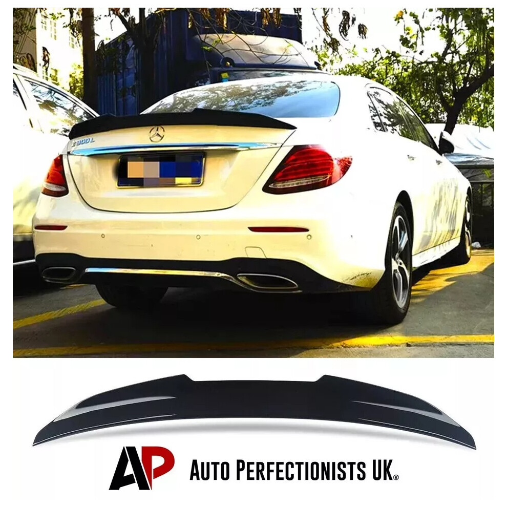 For Mercedes E Class W213 High Kick Psm Ducktail Spoiler Wing 16-20 Black 5061072662287