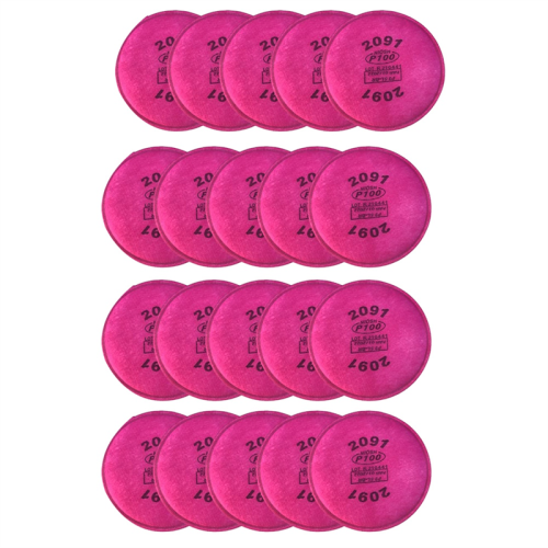 20 PACK 2091 P100 Particulate Filter Compatible with 2091, for 6000