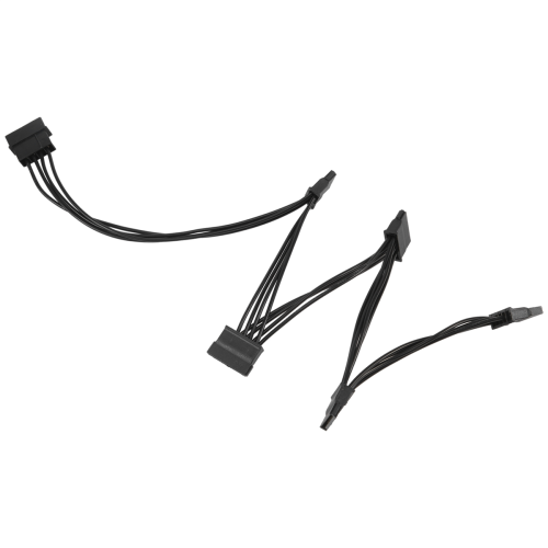 4-bens IDE til 5-ports strømkabel Molex til 18AWG til HDD SSD PC 2