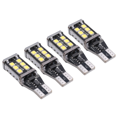 4Pcs Bright White Canbus LED Bulb for Car Backup Reverse Lights 912 1