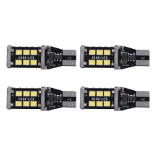 4Pcs Bright White Canbus LED Bulb for Car Backup Reverse Lights 912