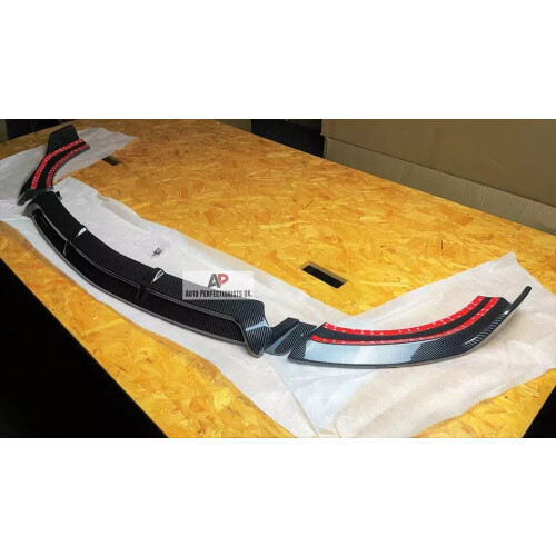 For Mercedes E Class E43 E53 AMG Line Front Splitter Spoiler Lip W213 1