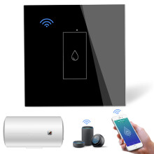 Smart Immersion Heater Timer Switch, 40A 8000W WiFi Smart Water Heater Switch with 5 Timer Function