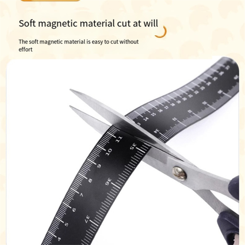1 buc Riglă magnetică de 100 cm Riglă magnetică flexibilă 2