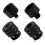 4 adaptadores para suporte de microfone, adaptadores de rosca para microfone 1