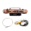 Micro de rosace de guitare acoustique, double mode de micro : piézo et micro 4