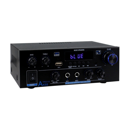 Ενισχυτής Οικιακής Χρήσης AK55 900W Max Karaoke Music Player EU Plug 2