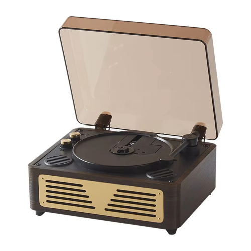 CD-Player Retro Bluetooth 5.0 Stereo-CD-Player für Zuhause A