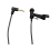 Microfone de lapela de 3,5 mm Microfone de lapela para microfone de 1,5 m 4