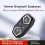Cască de motocicletă X11, căști Bluetooth, player muzical impermeabil IPX6 6