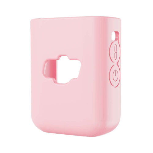 Capa protetora de silicone para microfone sem fio Mic 2 rosa