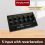 AU-501 Expansor de Microfone de 5 Canais Mixer de Microfone de 5 Canais de 6,5 mm 6