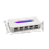 Πλήμνη ανεμιστήρα πλαισίου 10 θυρών ARGB 3PIN+PWM 4PIN, εξοπλισμένη με μαύρο χρώμα 1