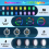 Rechargeable Submersible LED Pool Lights with Remote,Waterproof 3