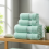 (2x Mint) Extra Large Super Jumbo Bath Sheet Towel 100% Egyptian Cotton Bath Sheets 1