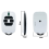5 Pcs Garage Door Remote Control Transmitter Replacement 4
