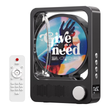 Portable Bluetooth Desktop CD Player Speaker,HiFi stereo sound Player