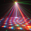 50W LED Rotating Laser Beam Strobe Disco Light DMX512 EU Plug 5